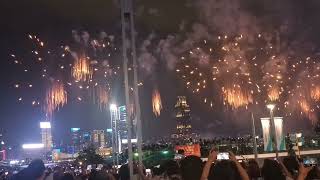 National Day Fireworks in hk 10124jc2 [upl. by Carrick]