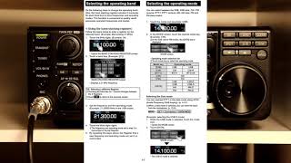 Icom IC7300 From A to Z  1 Introduction setting Bands amp Modes amp programming your own call sign [upl. by Harcourt101]