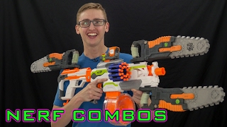 NERF COMBOS  CQB EDITION [upl. by Hewett]