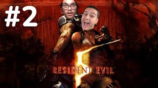 RESIDENT EVIL 5 Me and Sam part 2 [upl. by Nailimixam305]