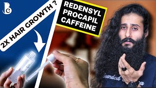 Redensyl Procapil Caffeine  Does It Cause Hair Growth  Bearded Chokra [upl. by Sivi]