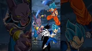 beerus vs goku and vegeta dragonball edits [upl. by Karlene]