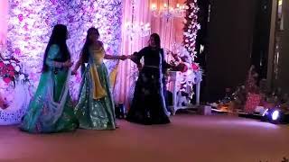 Bhabhis dance for sister inlaws wedding  Nand ke shadi pe bhabi ka dance [upl. by Aksehcnarf]