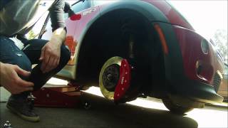 MGP Caliper Cover Installation Mini Cooper [upl. by Barbuto]