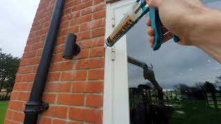 Mastic Man Sealant application External window [upl. by Enirehs]