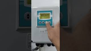 Electromagnetic Water Flow Meter flowmeter waterflowmeter viralvideo meter waterflow water [upl. by Acinelav]