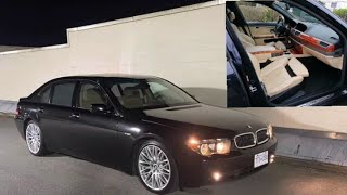 500000 KM BMW 7 series E65 730d M57 In depth review interior exterior engine [upl. by Aiyram18]