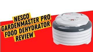 Nesco FD1040 Gardenmaster Digital Pro Food Dehydrator Review [upl. by Ruthann]