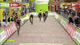 BinckBank Tour 2020 Stage 5 Final km [upl. by Lister]