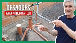 ✅ Cómo Hacer una INSTALACION Sanitaria de un BAÑO 🔸 incluye PLANOS Simples 🔸 [upl. by Nirol]