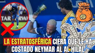 NEYMAR  21 millones de dólares por partido  AL HILAL en Quiebra [upl. by Nnylyar]