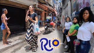 Favela Rocinha The BIGGEST Favela in Brasil  Walking Tour Rio de Janeiro [upl. by Berck]