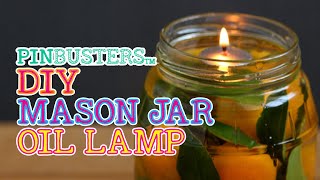 Lets Make Mason Jar Oil Lamps  DO THEY WORK [upl. by Earahc]