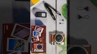 Instax Mini 90 unboxing 🤎 [upl. by Ahsimac]