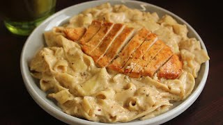 Cafe Style Alfredo Pasta❀ Recipe By Chef Hafsa [upl. by Rochester]