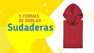 Cómo doblar sudaderas con capucha [upl. by Esydnac640]