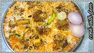 Kadai Mutton Biryani  First Time On YouTube  The Best amp Easy Mutton Biryani In Kadai For Bachelors [upl. by Ainniz]