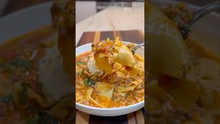 The Best Lasagna Soup Recipe food foodie shorts [upl. by Seavey]