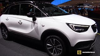 2018 Opel Crossland X  Exterior and Interior Walkaround  2017 Frankfurt Auto Show [upl. by Asha]