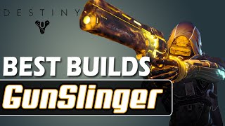 Destiny  Best Hunter Gunslinger BuildLoadout for PVP Crucible [upl. by Zackariah]