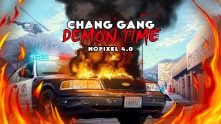 Chang Gang DEMON TIME  NoPixel 40  GTA RP  CG [upl. by Alica908]