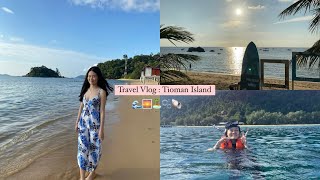 Travel Vlog  Tioman Island Malaysia ​Paya Beach Resort  Day 1 [upl. by Yvan]