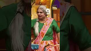 Inn Aunty Ko Dekhne Pade Rickshaw Ke Peeche Baithkar Nazare  The KapilSharma Show TKSS shorts [upl. by Naujet]