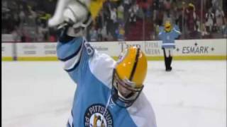 Marc Andre Fleury with Terrible Towel [upl. by Freeland432]