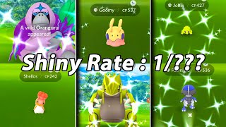 Shiny Rate REVEALED for Pokemon GO Global GO Fest [upl. by Kersten]