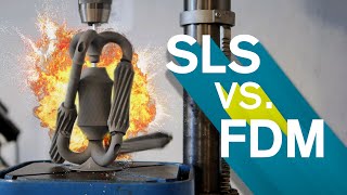 SLS vs FDM  Which technology wins  Test of a Hyperbolic planetary gearset [upl. by Arbba]