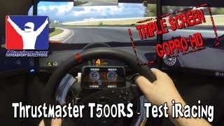 Thrustmaster T500rs  Test iRacing  Ati 7950 [upl. by Olnee]