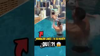 ¿Ronaldo Lanzó a Su Hijo Desde el Techo 😱 ¡La Verdad Detrás de Este Video [upl. by Veljkov]