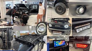 Maruti Jimny 5 Door Modification  Best Jimny Modification In Delhi  Jimny Accesories  Bharat Car [upl. by Iddo]