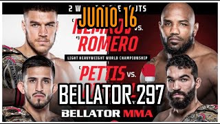 Bellator 297 Vadim Nemkov vs Yoel Romero Patricio Pitbull vs Sergio Pettis [upl. by Eahcim]