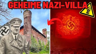 LOSTPLACE  GEHEIME ⛔ und VERLASSENE NAZI VILLA 🥸 🇩🇪 mit unglaublichen WANDMALEREIEN entdeckt 🏰😱 [upl. by Yendic]