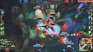 EDG Deft Pentakill LPL Finals [upl. by Aliahkim988]