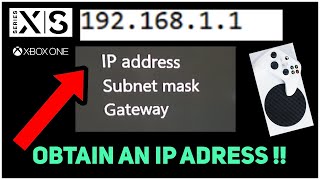 Xbox Series X S How to Obtain IP Address [upl. by Aicnatsnoc652]