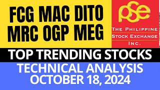 FCG  MAC  DITO  MRC  OGP  MEG  PSE TECHNICAL ANALYSIS [upl. by Maridel]