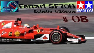 Montage Maquette Ferrari SF70H Tamiya 120ème  08 [upl. by Asennav758]