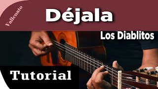 Como Tocar ✅ quot Déjala  Los Diablitos del Vallenato en Guitarra Acústica [upl. by Atiuqet544]