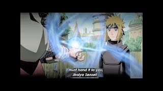 quotJiraiya Shows Minato He Mastered His Jutsu Rasenganquot  Naruto Shippuden [upl. by Anyt]