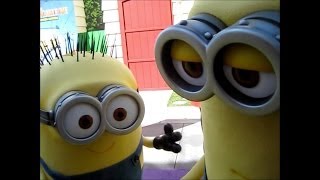 Despicable Me Minion Mayhem Grand Opening 2014 Universal Studios Hollywood [upl. by Saltsman]