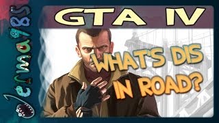 GTA4 Multiplayer Whats Dis in Road Smash w STAR [upl. by Anaahs]