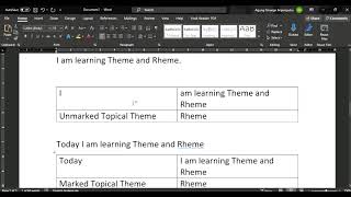 Markedness of Themes Part 1  Systemic Functional Linguistics  EFL Grammar  Textual Meaning [upl. by Linad665]