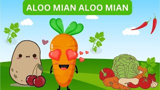 ALOO MIAN POEM  POEM  KIDS WORLD  NUSERY RYHMS  KIDS POEMS  KIDS SONG  ENTERTAINMENT [upl. by Fortin103]