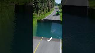 TRUCK river Crossing shorts gaming [upl. by Elatsyrc]