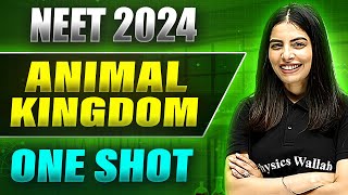 ANIMAL KINGDOM in 1 Shot FULL CHAPTER COVERAGE TheoryPYQs  Prachand NEET [upl. by Gherlein]