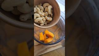 Smoothie potimarron et noix de cajou  smoothie pumpkin cashew smoothie smoothie fypシ゚viral fyp [upl. by The]