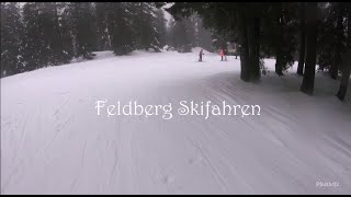 Skifahren  Feldberg  Schwarzwald BadenWürttemberg 2021  GoPro [upl. by Aihsenot]