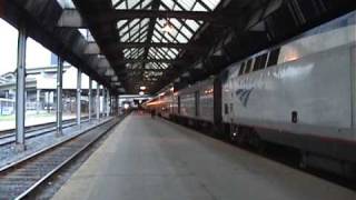 Capitol Limited eastbound at Pittsburgh  20070518 AM [upl. by Ayojal]